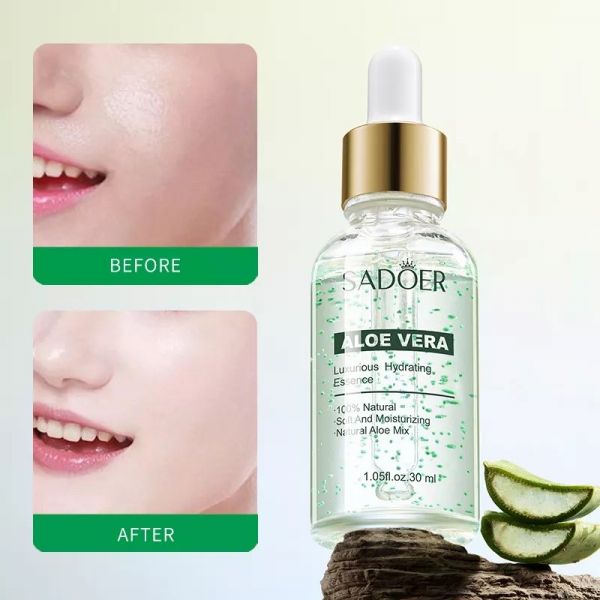 SADOER Moisturizing serum with ALOE VERA for dry and sensitive skin, 30ml